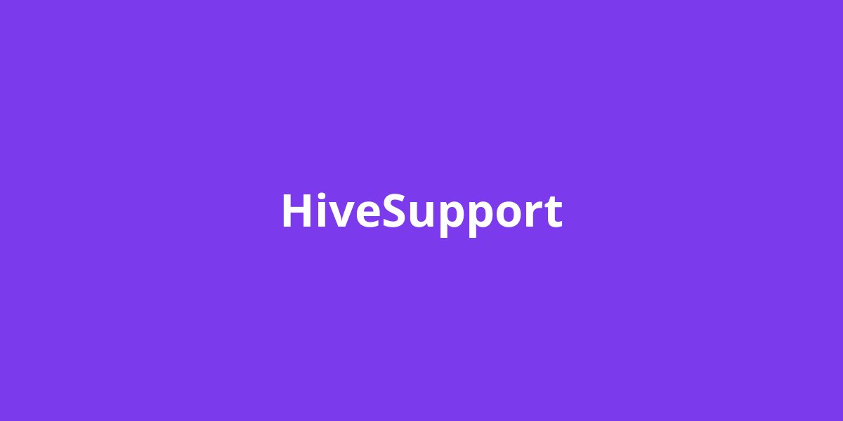 HiveSupport
